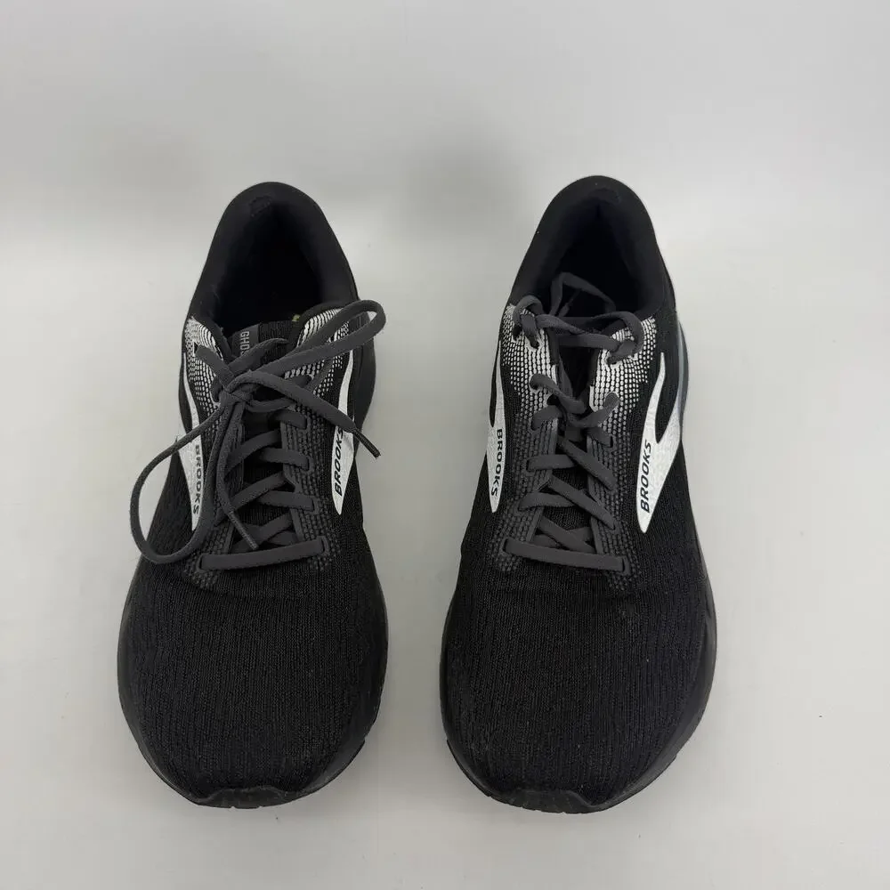 Brooks Ghost 16 Shoes Mens Size 12 Black Running Athletic Sneakers 1104181D046